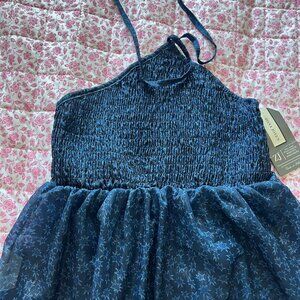 Blue Sparkly Top